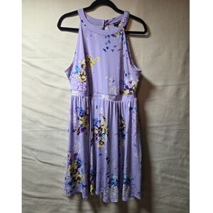 Torrid Lavender Floral Midi Dress